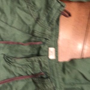 Free people army green pants
